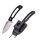 Sanrenmu fixed HORNY Neckknife Stonewash G10 Schwarz ABS-Scheide G&uuml;rteladapter