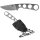Sanrenmu S601 Fixed HORNY Naked Neckknife 8Cr13MoV Stahl Vollmetall