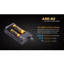 Fenix ARE-X2 Ladeger&auml;t zum Aufladen/Entladen per USB/Mikro USB 2 Slot