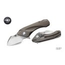 Bestech Knives Imp CPM-S35VN Titan Keramik Kugellager Grau