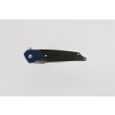 AMARE KNIVES Pocket Peak Folder Blau 14C28N G10 Carbonlaminat Gentlemanmesser