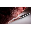 sknife Schweizer Steakmesser Chirurgenstahl  Esche stabilisiert 4er Set