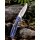 WE Knife Wisp Titan Blau Kohlefaser  CPM-S35VN Satin Keramikkugellager 805 B
