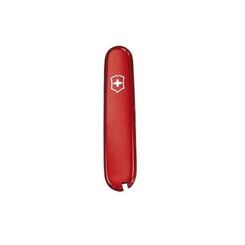 Victorinox Griffschalen 91 mm rot vorn + Logo