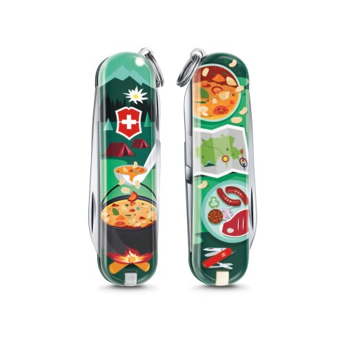 Victorinox Classic Limited Edition 2019 Kulinarische Genuesse Food of the World Swiss Mountain Dinner