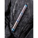 Kugelschreiber WE Knife Pen Syrinx Titan Silber / Blau...