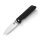 QSP Knife Parrot 440C Stahl satin G10 schwarz Folder Top Preisleistung Sau Scharf