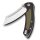 QSP Knife Platypus Sandvik 14C28N Stahl satin G10 schwarz / gr&uuml;n  Keramikkugellager