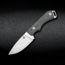 QSP Knife Workaholic SK03 Böhler N690 satin Micarta...