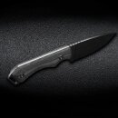 QSP Knife Workaholic SK03 Böhler N690 satin Micarta...