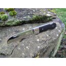 QSP Knife Worker B&ouml;hler N690 Stahl satin G10 schwarz Backlock Keramikkugellager
