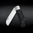 QSP Knife Worker Böhler N690 Stahl satin G10 schwarz Backlock Keramikkugellager