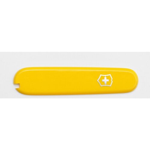Victorinox Griffschale 91 mm gelb vorn + Logo