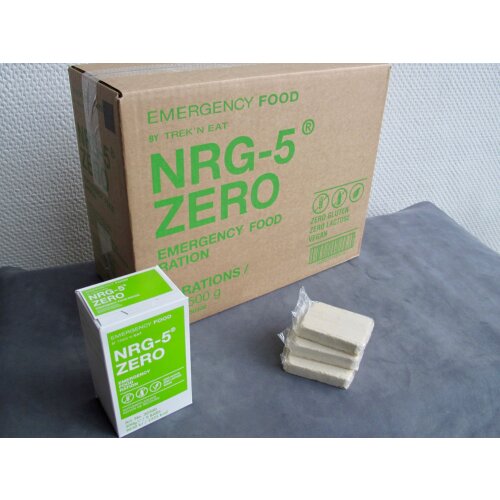 x6 x12 Pack NOTRATION NRG-5 ZERO Notverpflegung BW Notnahrung
