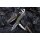 Sanrenmu 7106 Rettungsmesser Slipjoint 12C27 Stahl G10 gr&uuml;n Gurtschneider Glasbrecher Multitool Bit-Set