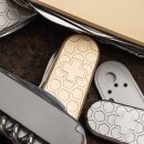 Daily Customs Titan Griffschalen Honeycomb 2D für Victorinox Messer 91 mm mit Aussparungen für Pinzette Zahnstocher Kugelschreiber