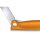 Victorinox Swiss Classic faltbares Klapp Gemüsemesser Brötchenmesser mit Wellenschliff Orange