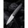 WE Knife Black Void Opus Stonewashed Titan Schwarz Twill Carbon Fiber