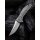 WE Knife Mini Synergy CPM 20 CV Stonewashed Titan Shredded Carbon Fiber Trailing Point
