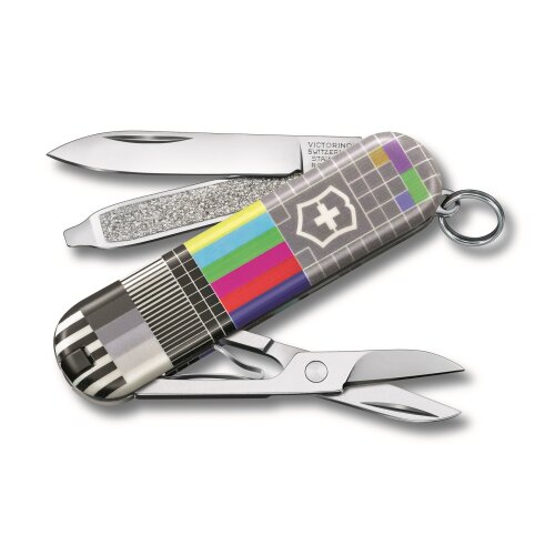 Victorinox Classic Limited Edition 2021 Patterns of the World Retro TV