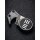 WE Knife Quark Böhler M390 Black Stonewashed Titan Silber WE Logo