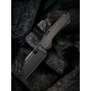 WE Knife Roxi 3 CPM S35VN Stahl  Black Stonewashed Titan...