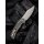 WE Knife Snick CPM 20CV Stahl Stonewashed Titan mit Micarta Inlay Grau / Dunkelgrün