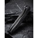 CIVIVI Synergy 3  Damast Black Hand Rubbed G10 / Twill Carbon Trailing Point