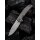 WE Knife Beacon CPM 20CV Silver Bead Blasted Titan Grau