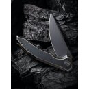 WE Knife Quixotic Black Stonewashed Titan Bronze/Schwarz