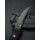 CIVIVI Tamashii D2 Stahl Black Stonewashed Fixed Knife Kydex G10 Schwarz