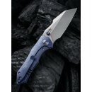 WE Knife High-Fin CPM 20CV Stahl Titan Blau