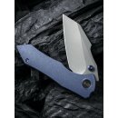 WE Knife High-Fin CPM 20CV Stahl Titan Blau