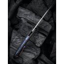 WE Knife Makani Limited Edition CPM 20CV Titan Schwarz, Flamed Blau