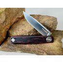 Real Steel Gslip Compact G10 Damascus Ocean Red Slipjoint