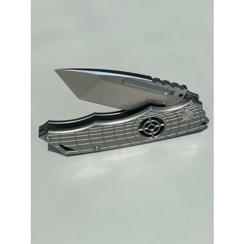 Midgards Messer The Shield Sights Tactical Slipjoint Silber