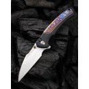 WE Knife Ziffius Limited Edition Schwarz-Gold Hand Rubbed...