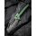 CIVIVI Sentinel Strike Button Lock Damascus - Green with Black Integral Spacer
