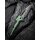 CIVIVI Sentinel Strike Button Lock Damascus - Green with Black Integral Spacer