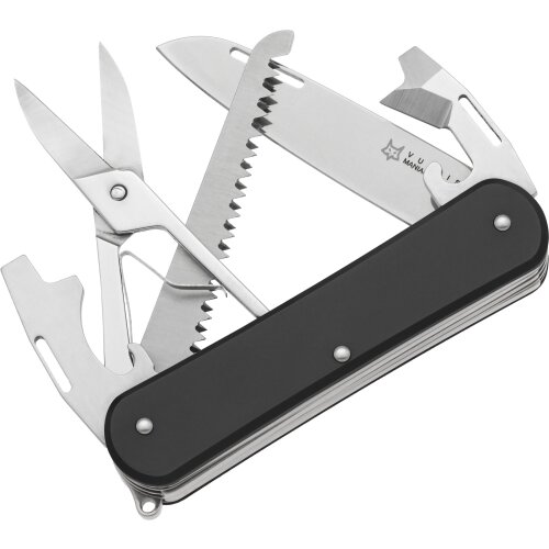 Fox Knives Vulpis 130-3 SF5 Mulittool N690 Stahl - Aluminium Schwarz
