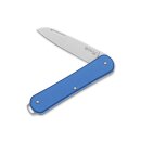 Fox Knives Vulpis 130 N690 Stahl - Aluminium Sky Blue #1