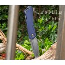 Real Steel Luna Maius N690 Satin Titanium Slate Blue