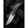 WE Knife Speedliner Flipper Hand Rubbed Satin - Titanium Bronze Frame Lock