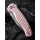 CIVIVI Stormhowl Button Lock Nitro V Satin - Milled Aluminum Light Pink