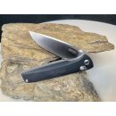 SRM Knives 258L-GB Satin G10 Schwarz