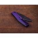 Real Steel Serenity Slipjoint N690 Stahl Black Purple