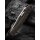 WE Knife Nefaris Limited Edition CPM 20CV Hand Rubbed Satin-Titanium Tiger Stripe Pattern Flamed